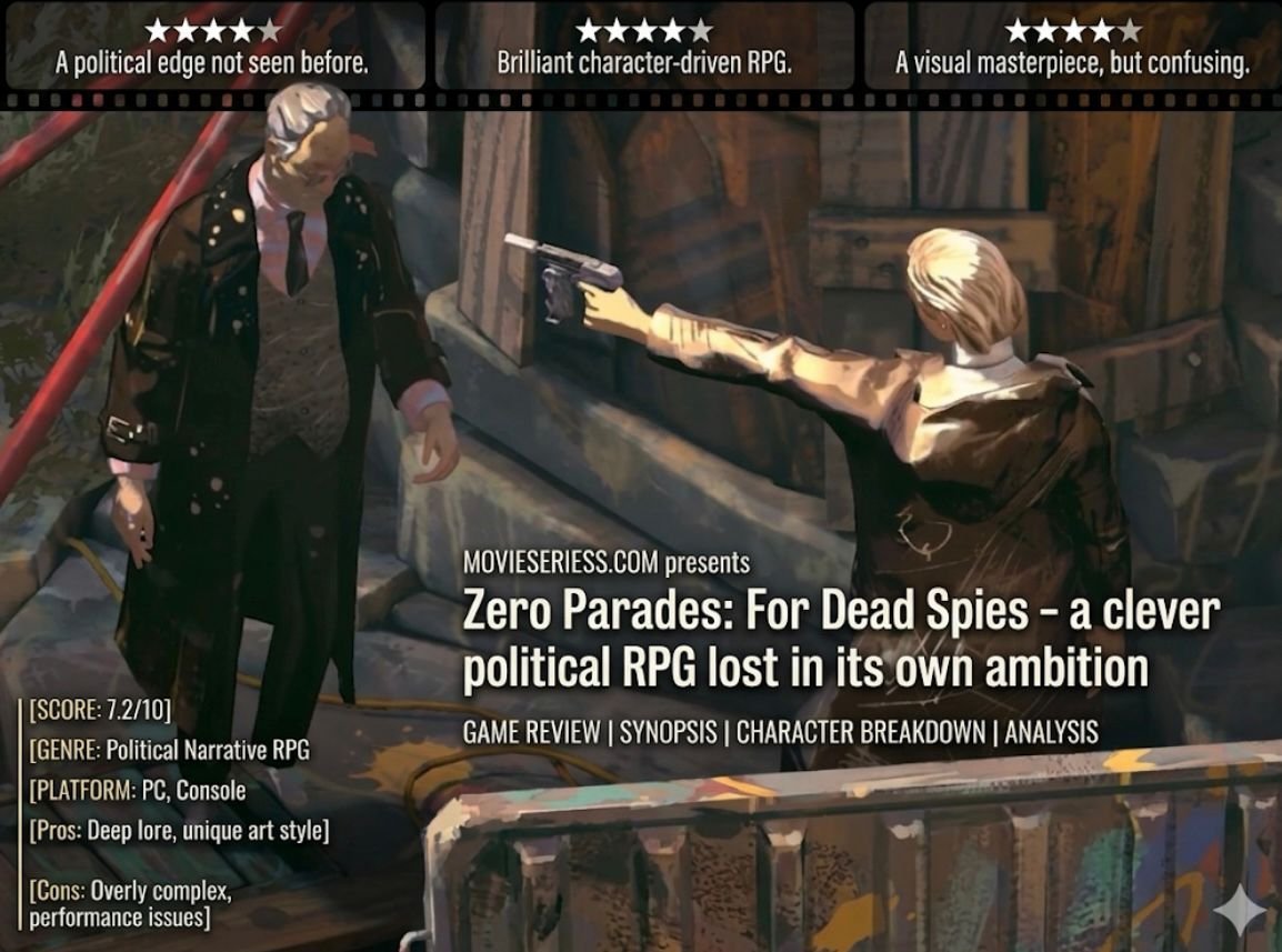 Zero Parades: For Dead Spies review – a clever political RPG lost in its own ambition